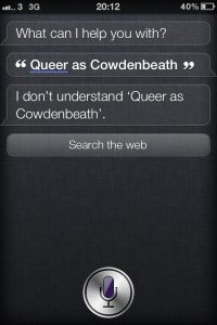 Ricerca in scozzese usando Siri