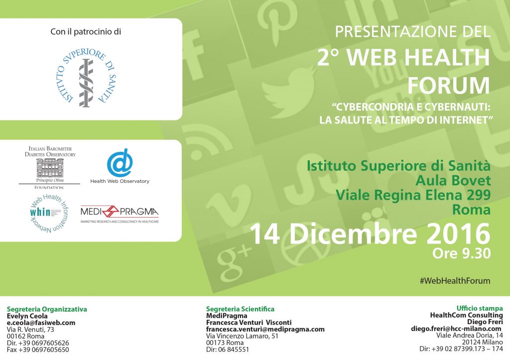 SAVE THE DATE 14 DICEMBRE 2016 v2 - ISS web report NEW