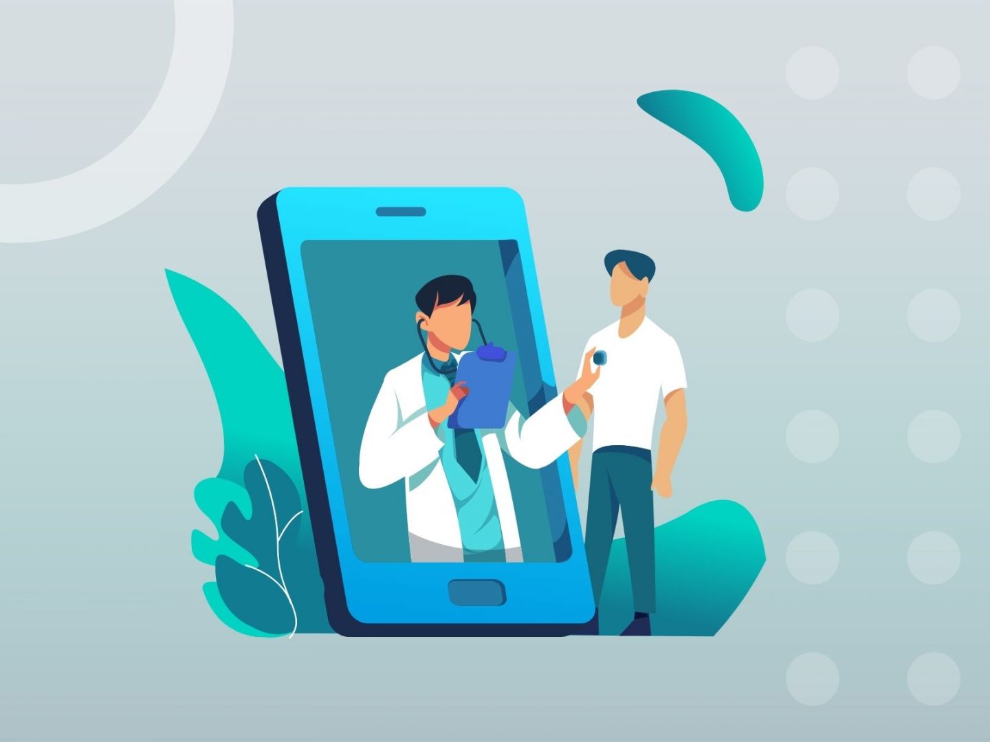 Follow-up digitale per i controlli con il paziente dopo la visita